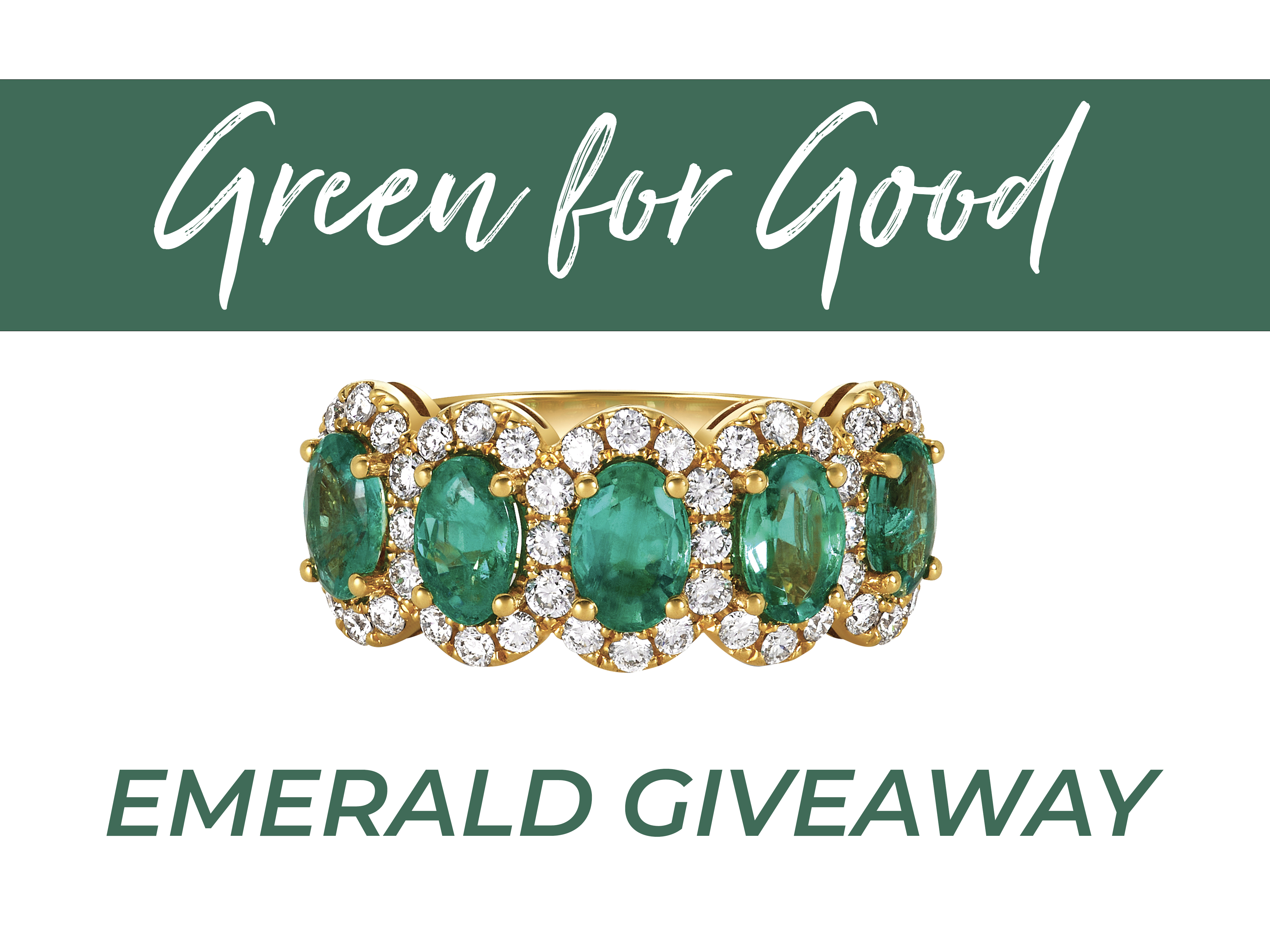 Green for Good - Emerald Enchantment Giveaway! Promo Image