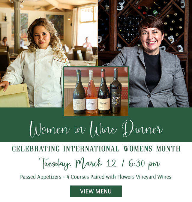 Women in Wine Dinner